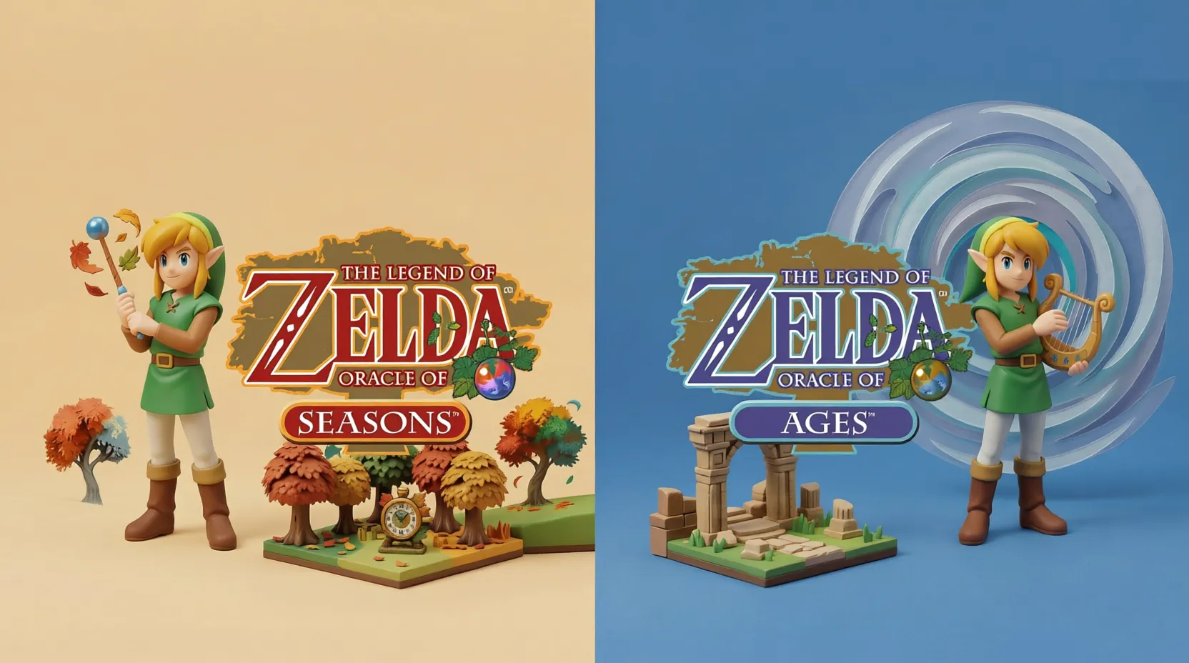 Nintendo confirma remake de "Oracle of Seasons" y "Oracle of Ages" para Switch 2 en 2026